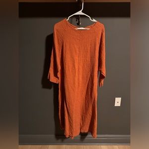 Elizabeth Suzann artist dress 100% linen